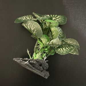 Small Habitat Green Plant Decor (fish tank plant)